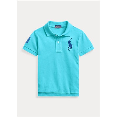 Boys 2-7 Big Pony Cotton Mesh Polo Shirt