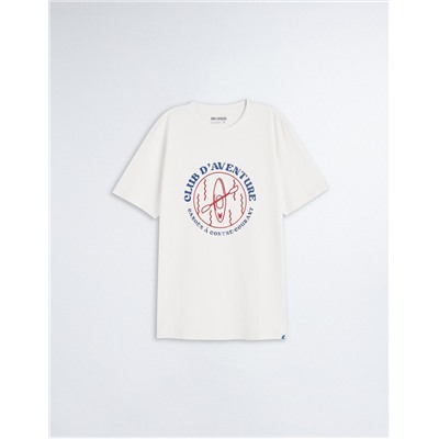 Canoe T-shirt, Men, Beige