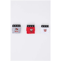 Defacto Kız Çocuk Disney Mickey & Minnie 3'lü Slip Külot A7675A823AU