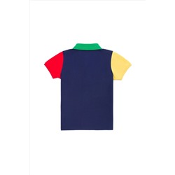 Erkek Çocuk Lacivert Polo Yaka Tişört