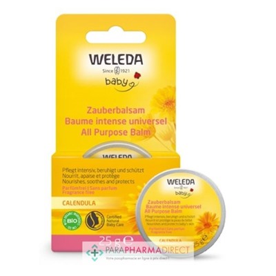 Weleda Baby - Calendula - Baume Intense Universel - BIO 25 g