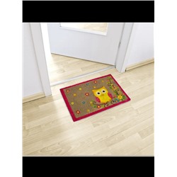 Fußmatte Eule in Braun - (B)60 x (T)40 cm