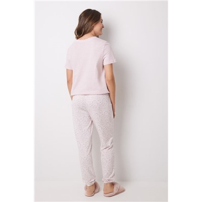 Pantalón largo skinny súper soft flores