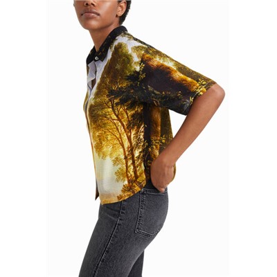 Camisa corta print digital