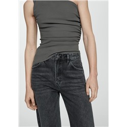Jeans rectos tiro medio