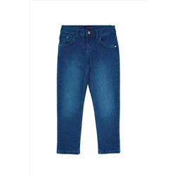 Erkek Çocuk Mavi Jean Pantolon