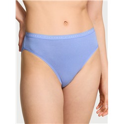 Stretch Cotton Rib Brief Panty