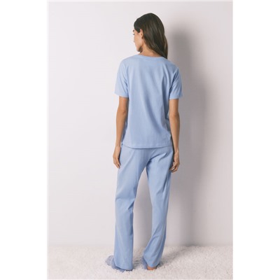 Pijama largo SmileyWorld® manga corta