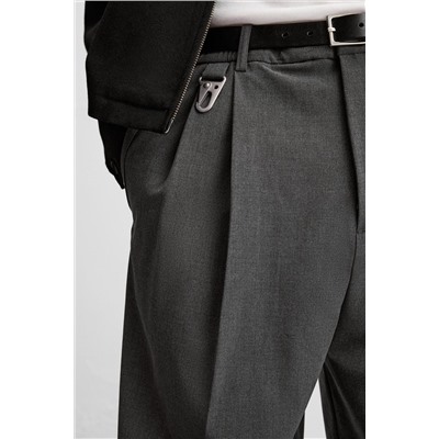 PANTALÓN WIDE FIT PLIEGUES