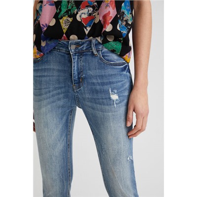 Pantalón vaquero skinny tobillero