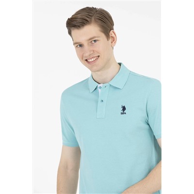 Erkek Mint Basic Polo Yaka Tişört