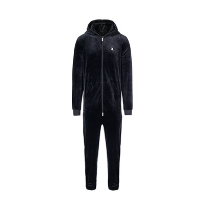 ORIGINAL VELVET JUMPSUIT BLACK