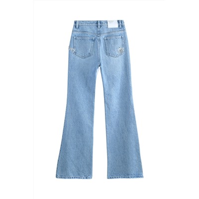 Vaquero flare Azul claro
