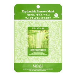 MJCARE PHYTONCIDE ESSENCE MASK Тканевая маска  для лица с фитонцидами 23г