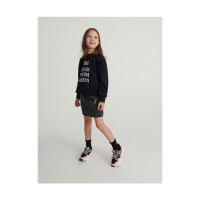 Sweatshirt mit Pailletten