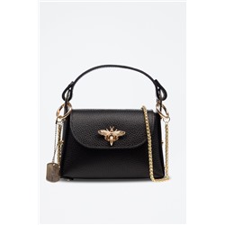 Bolso de piel Negro - Firenze Artegiani