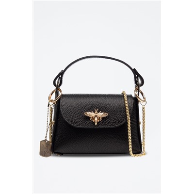 Bolso de piel Negro - Firenze Artegiani