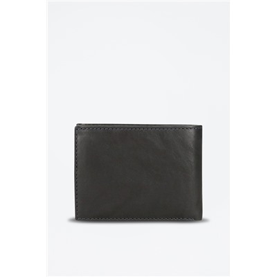 Cartera de piel Striking Negro