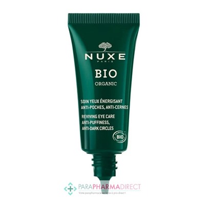 Nuxe BIO Organic - Soin Yeux Energisant (Anti-Poches / Anti-Cernes) 15 ml