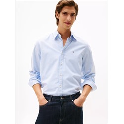 Regular Fit Stripe Stretch Oxford Shirt