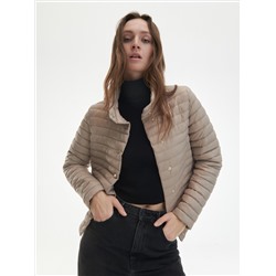 Steppjacke mit Stehkragen