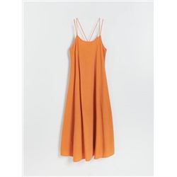 Kleid mit hohem Viskoseanteil