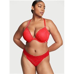 Lace Lace-Up Thong Panty