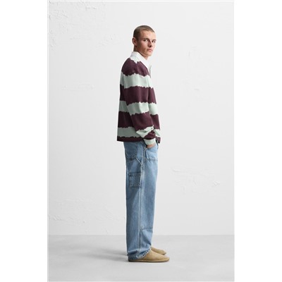 POLO ESTAMPADO RAYAS TIE DYE