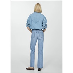 Jeans rectos tiro medio