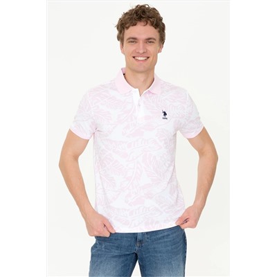 U.S. Polo Assn. Pembe Erkek T-Shirt G081SZ011.000.1372835