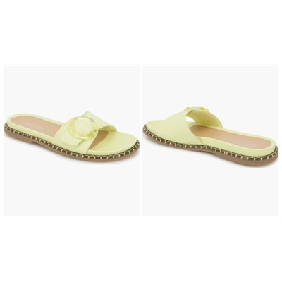 Syrena Buckle Slide Sandal (Women) Reaction Kenneth Cole