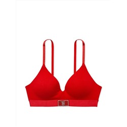 The T-shirt Shine Patch Lightly Lined Wireless Bra