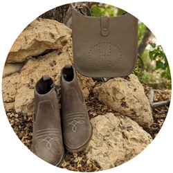 TEKILA 7005 Taupe+Ab.Zapatos PELLE Helena (310) ТАУПЕ АКЦИЯ