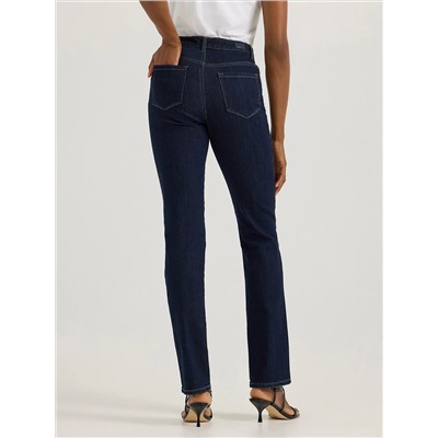 WOMEN'S INSTANTLY SLIMS RELAXED FIT STRAIGHT LEG JEAN IN HERITAGE