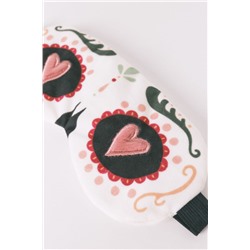 Antifaz ojos print calavera mexicana