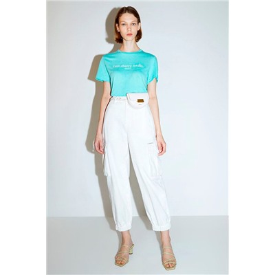 Pantalón cargo Blanco