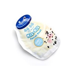 Тканевая маска  для сияния и яркости кожи "Молоко" от Moods 38 гр / Moods Milk+Milk BABY face  facial mask 38g