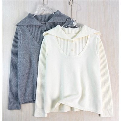 Свитер-пуловер с нишевым дизайном  CO*S