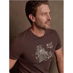 Camera Diagram Graphic T-Shirt
