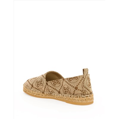 Kahverengi Espadril Ayakkabı