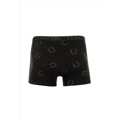 Erkek Siyah 3'lü Boxer