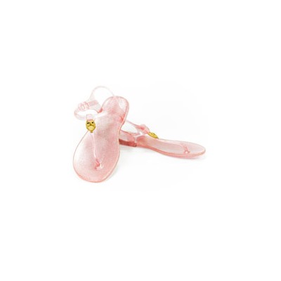 Сандалии Happy owl розовые с глиттером от  Zhoelala  / Zhoelala Happy owl (little owl) pink shimmer
