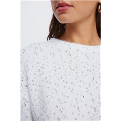 Jersey chenilla botones hombro