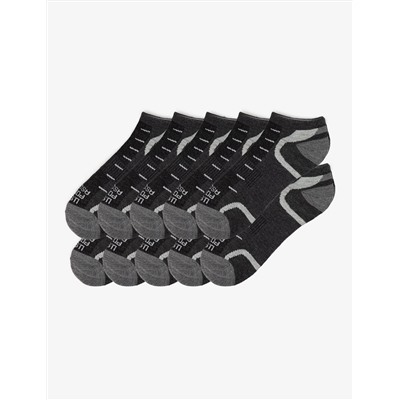 MENS 10PK LOW CUT PERFORMANCE SOCKS