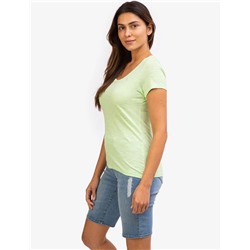 SCOOP NECK T-SHIRT