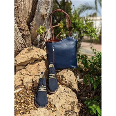 Ab. Zapatos 1619/2 New R · ANTRACITA+PELLE MOCHILA NAPA MARINO-CUERO АКЦИЯ