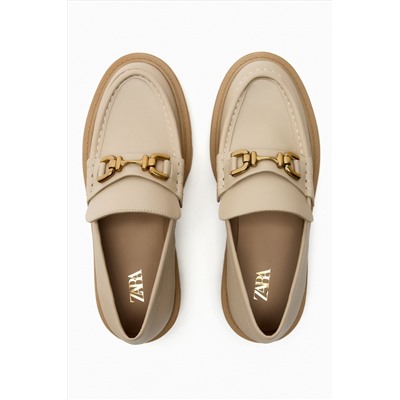 MOCASÍN TRACK PIEL HEBILLA