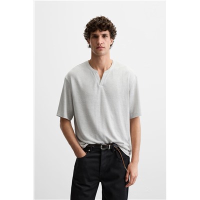CAMISETA  CÁÑAMO - VISCOSA