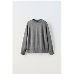 TRUE NEUTRALS WOOL BLEND SWEATER