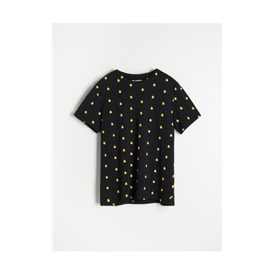 T-Shirt mit Mikroprint